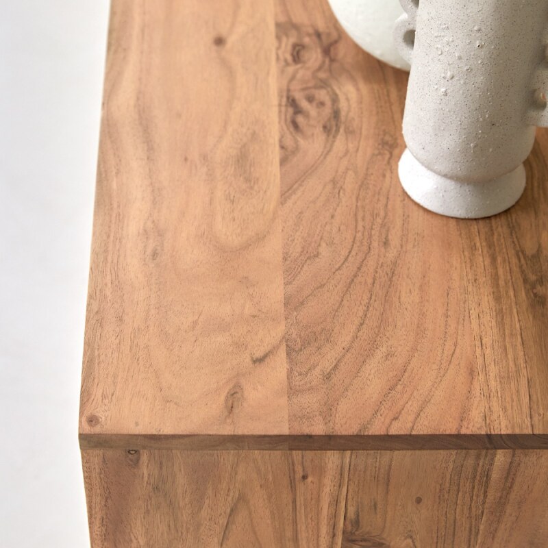 Meuble TV Temis en acacia L 160 cm