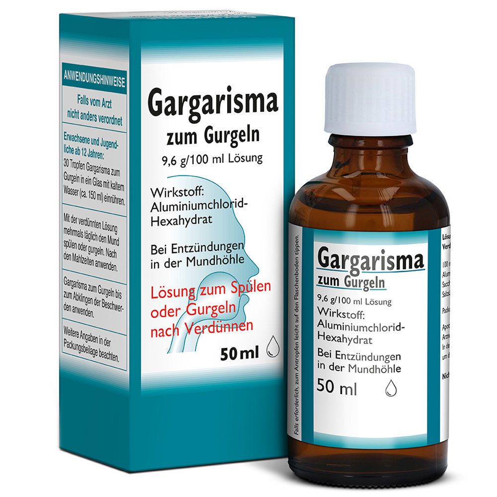 Gargarisma zum Gurgeln