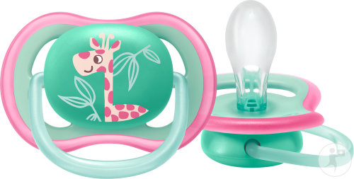 Philips Avent Sucette Ultra Air Giraffe +18 Mois 2pc