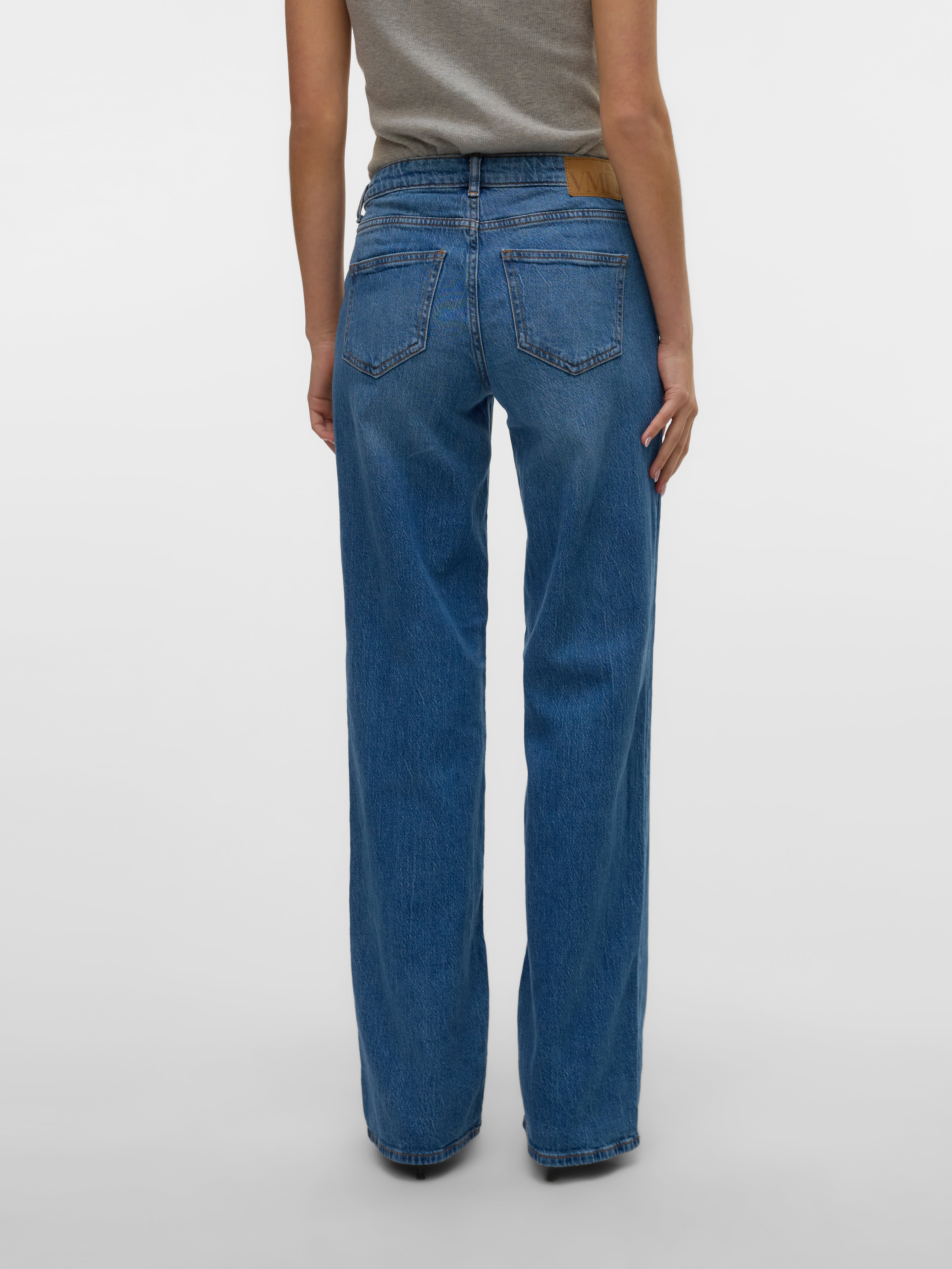 VMVANESSA Low rise Wide leg fit Jeans
