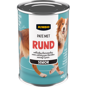 Jumbo Paté met Rund Senior 400 g
