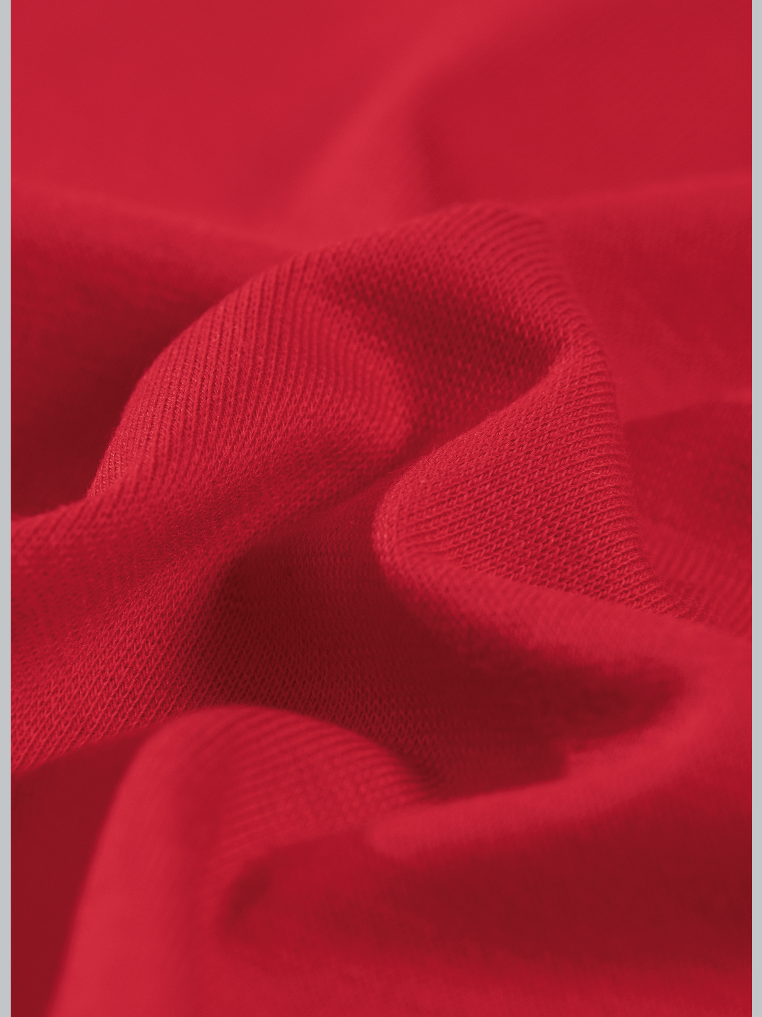 T-Shirt aus Baumwolle/Elastan Kirsch