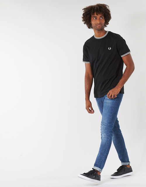 Fred Perry - TWIN TIPPED T-SHIRT - Noir