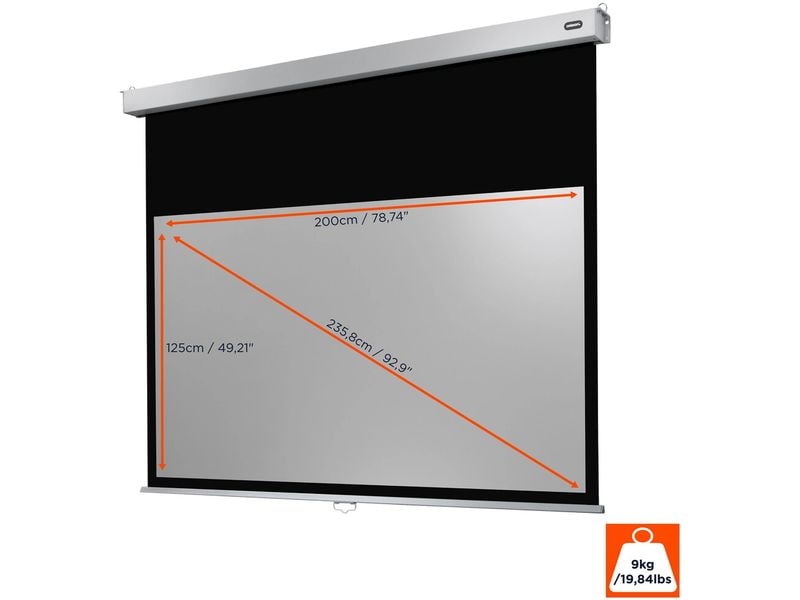 Celexon Rollo-Leinwand Professional Plus 200x125 cm 16:10 Celexon Leinwand Rollo Professional Plus 200 x 125 cm