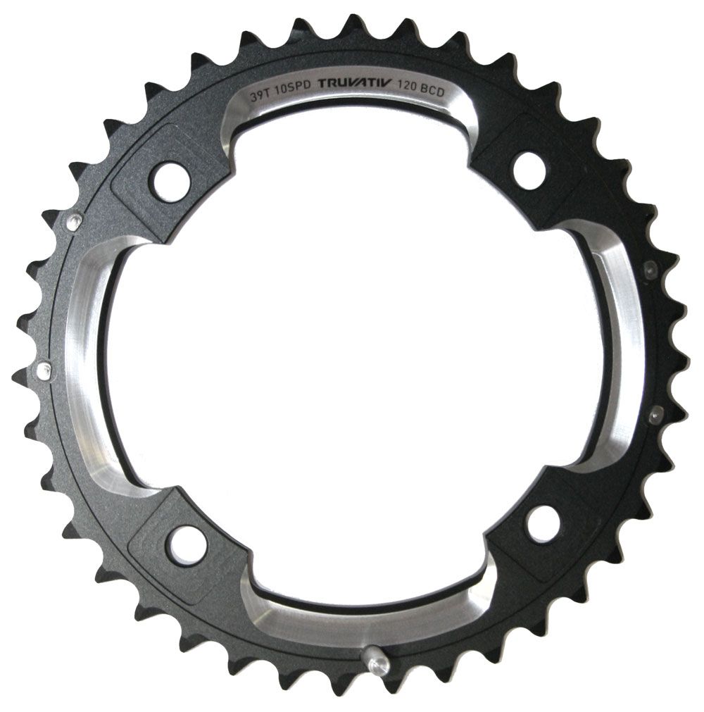 Truvativ Kettenblatt MTB 39T 2x10 120mm GXP schwarz kaufen | Bike-Discount