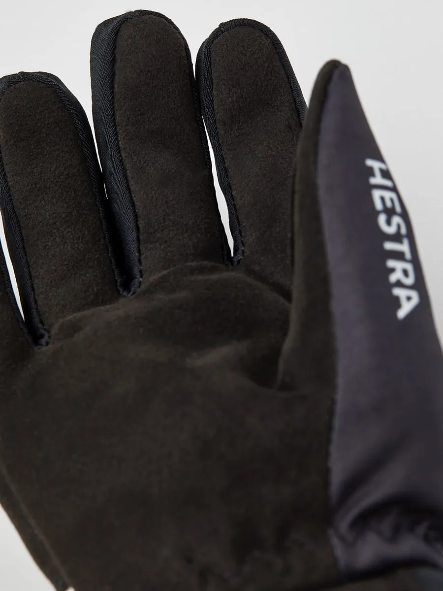 Hestra Tracker Jr. - 5 Finger Black Print