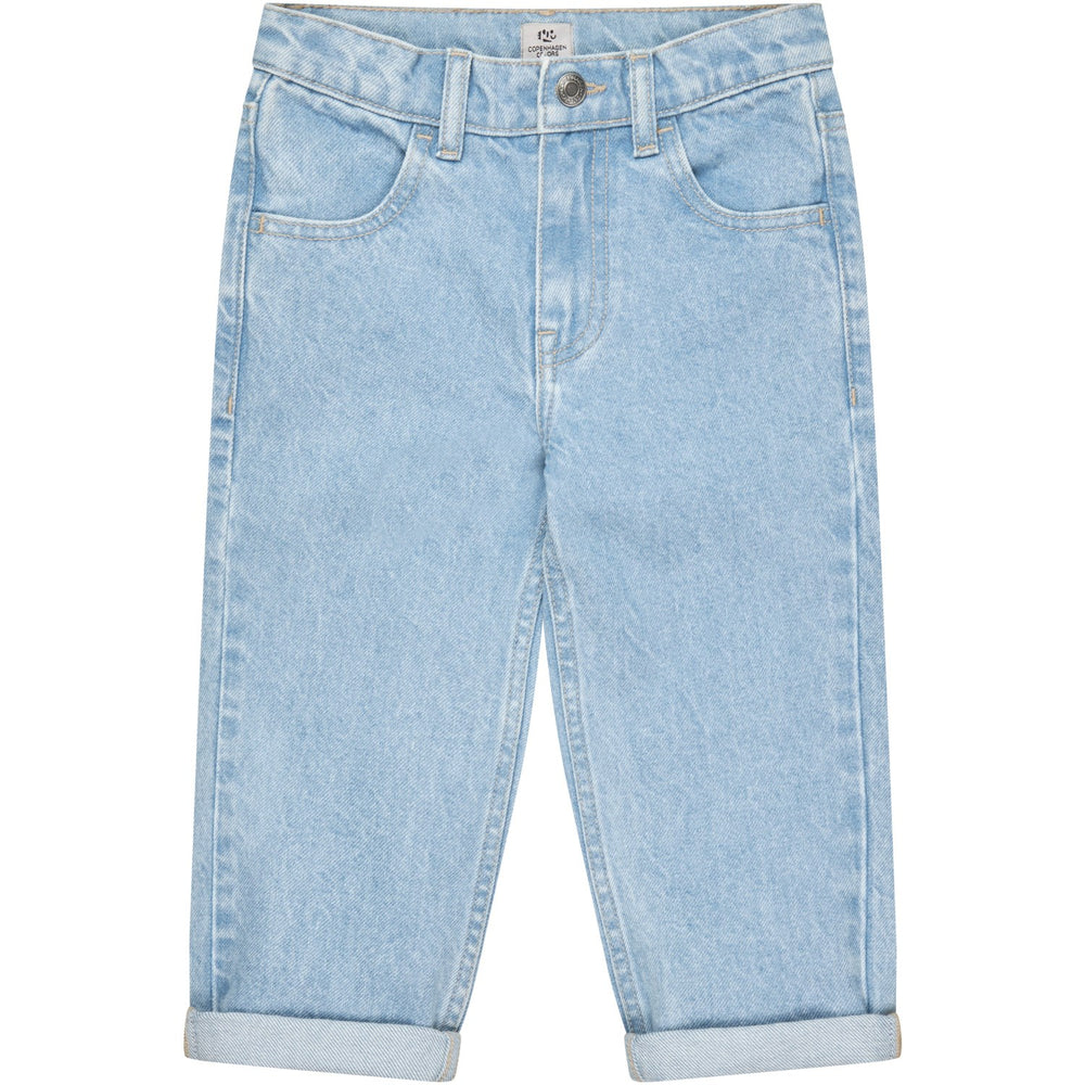 Køb COPENHAGEN COLORS Lt Blue Indigo Washed Organic Junior Jeans - Regular Fit