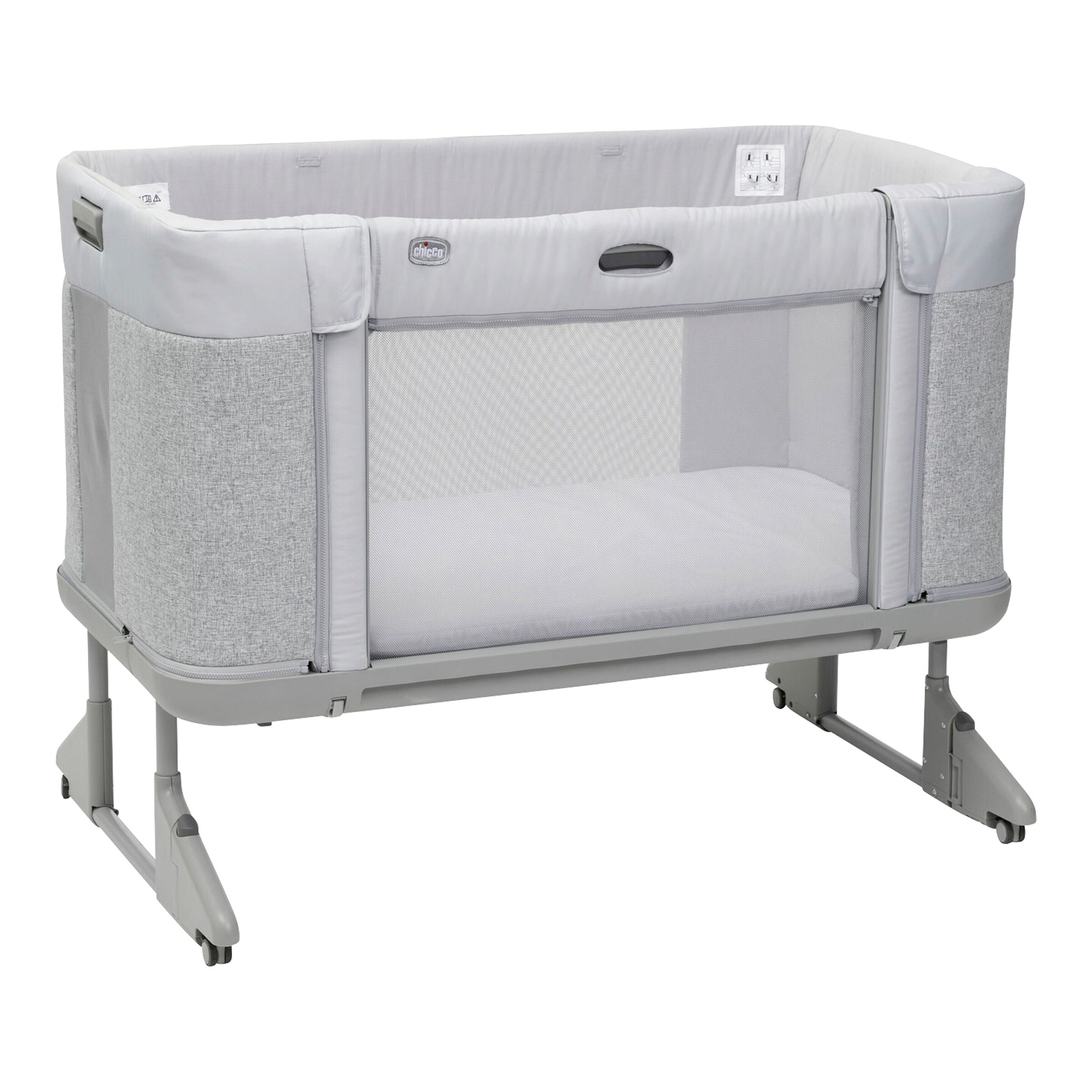 Chicco Beistellbett Next2Me Forever Ash Grey