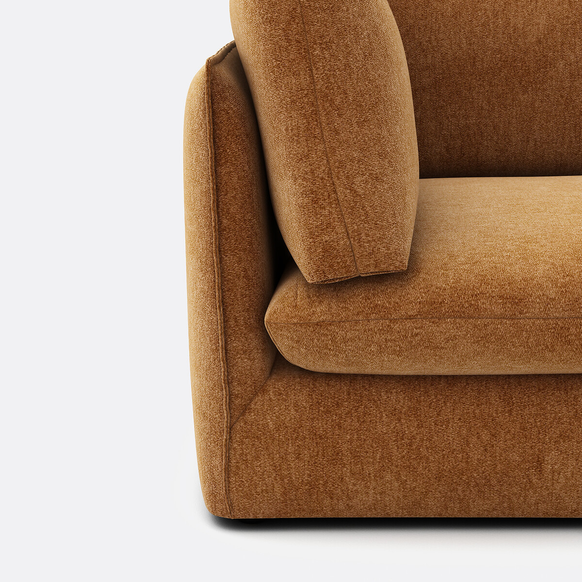 LA REDOUTE INTERIEURS<br>Canto modular, poliéster mosqueado, Malo