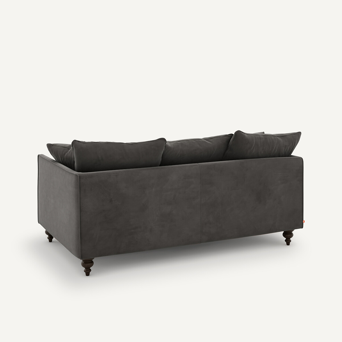 AM.PM<br>Sofá compacto de veludo, Lazare