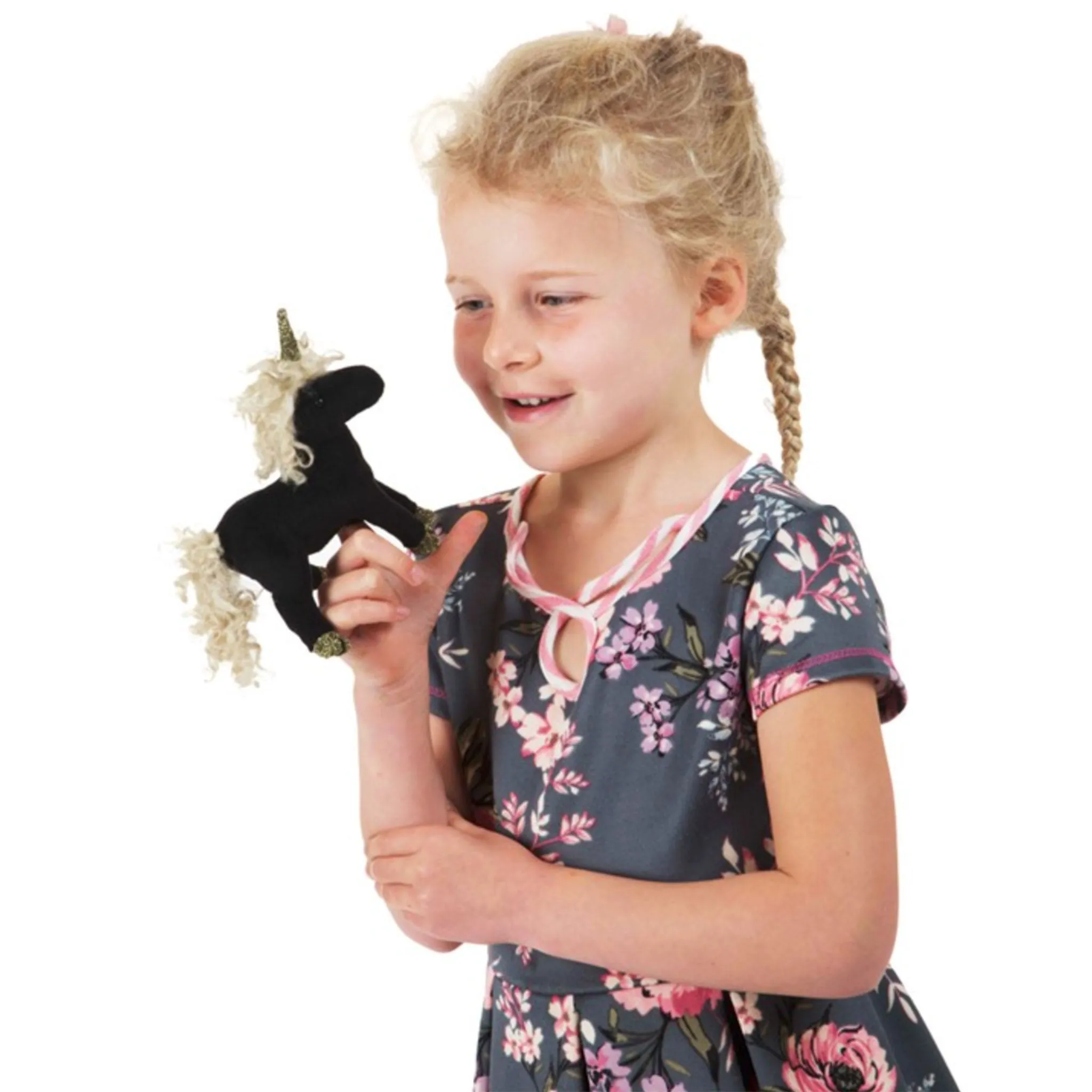 Folkmanis Marionnette De Doigt - Licorne