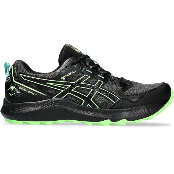 Chaussure trail ASICS GEL-SONOMA 7 GORE-TEX BLACK/ILLUMINATE GREEN