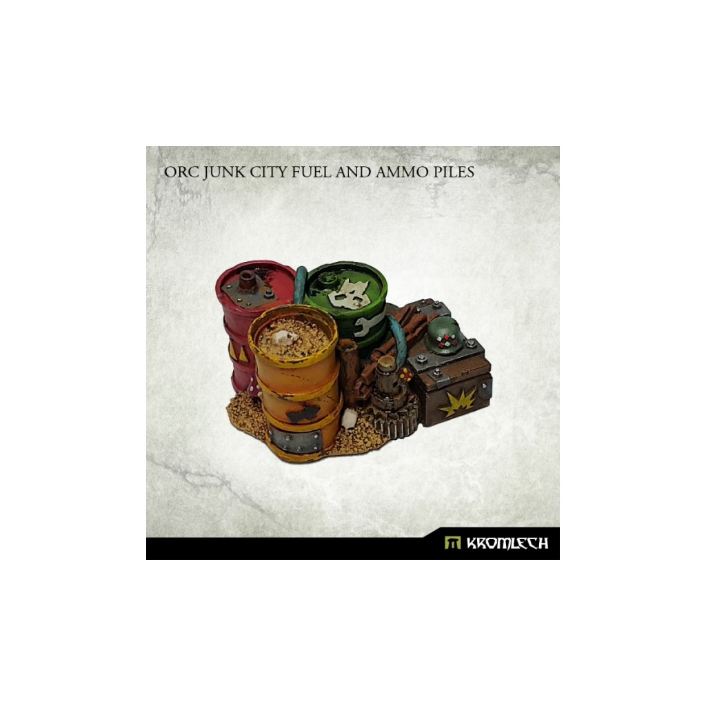 Orc Junk City Fuel and Ammo Piles