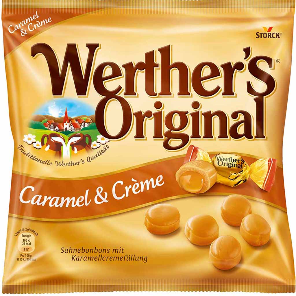 Werthers Original Caramel & Creme 225g MHD:28.6.25