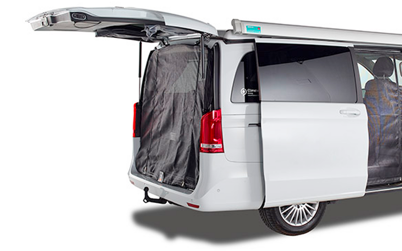 Moskitonetz VanQuito MB Viano, Vito ab 2014 EASY PACK Heck