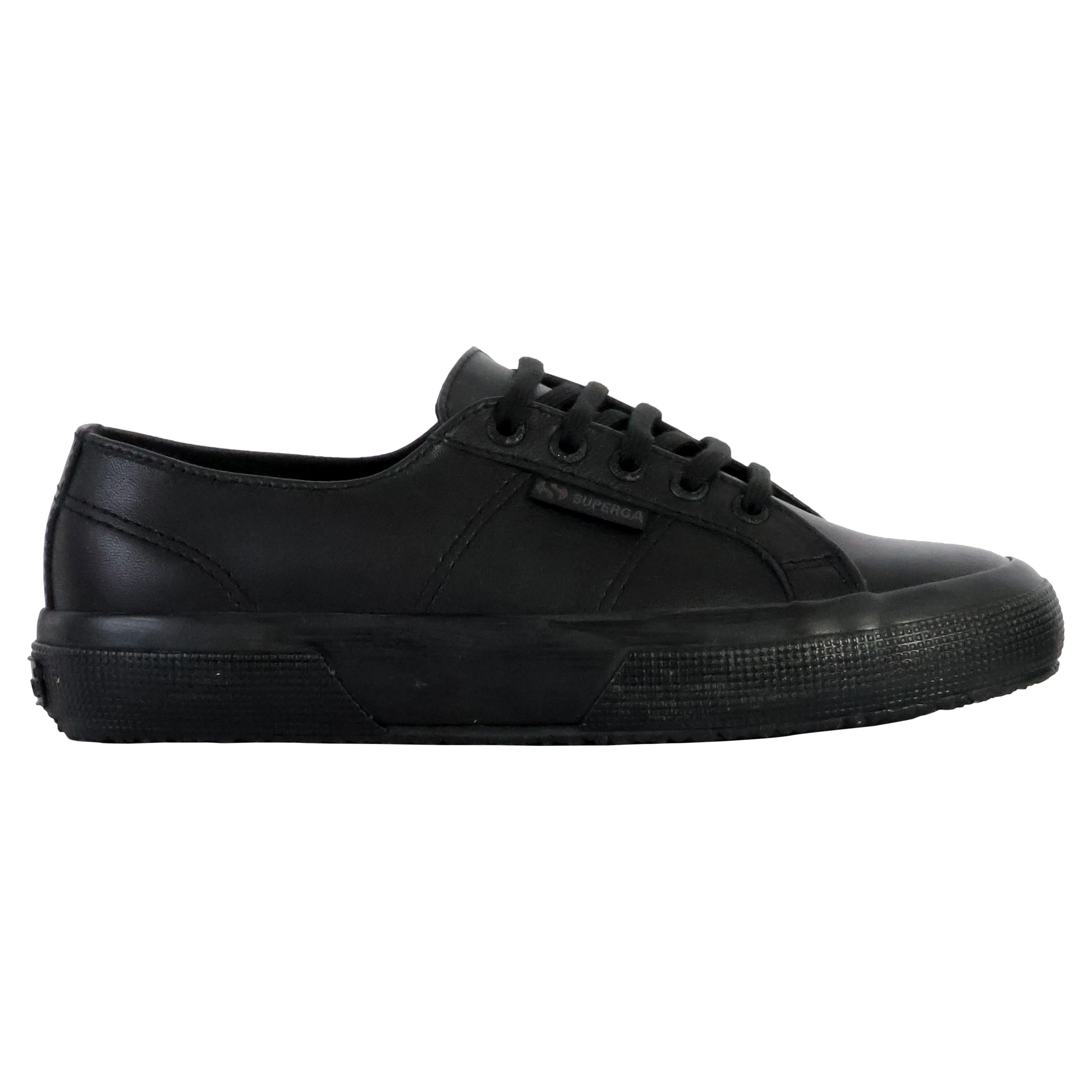Basket basse cuir superga nappa | Noir