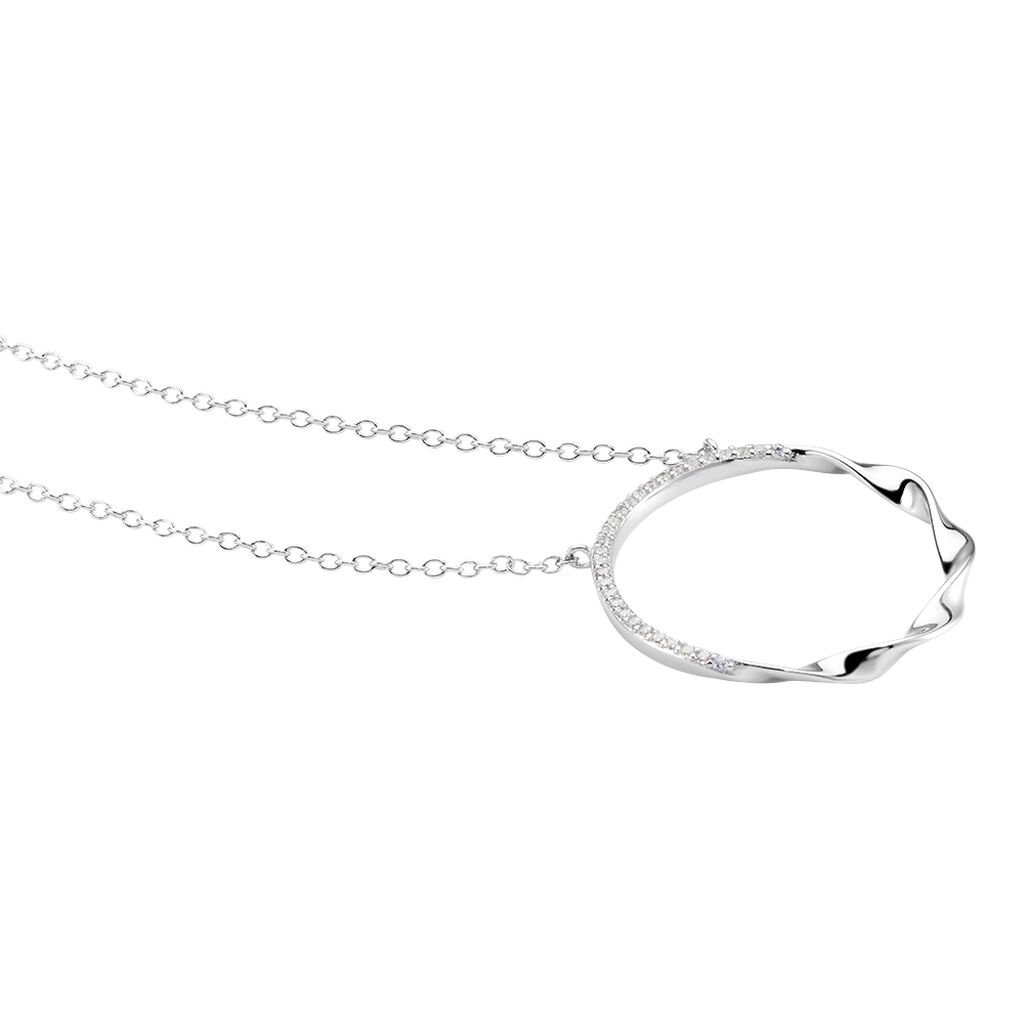 Collier Poldie Argent Oxyde De Zirconium