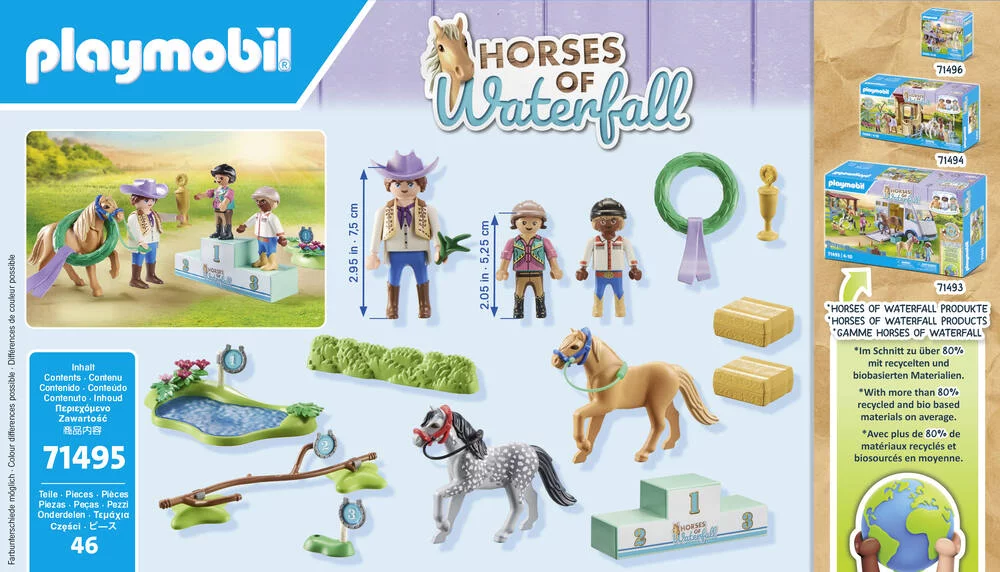 CAVALIERS PONEYS ET SAUT D'OBSTACLES - 71495