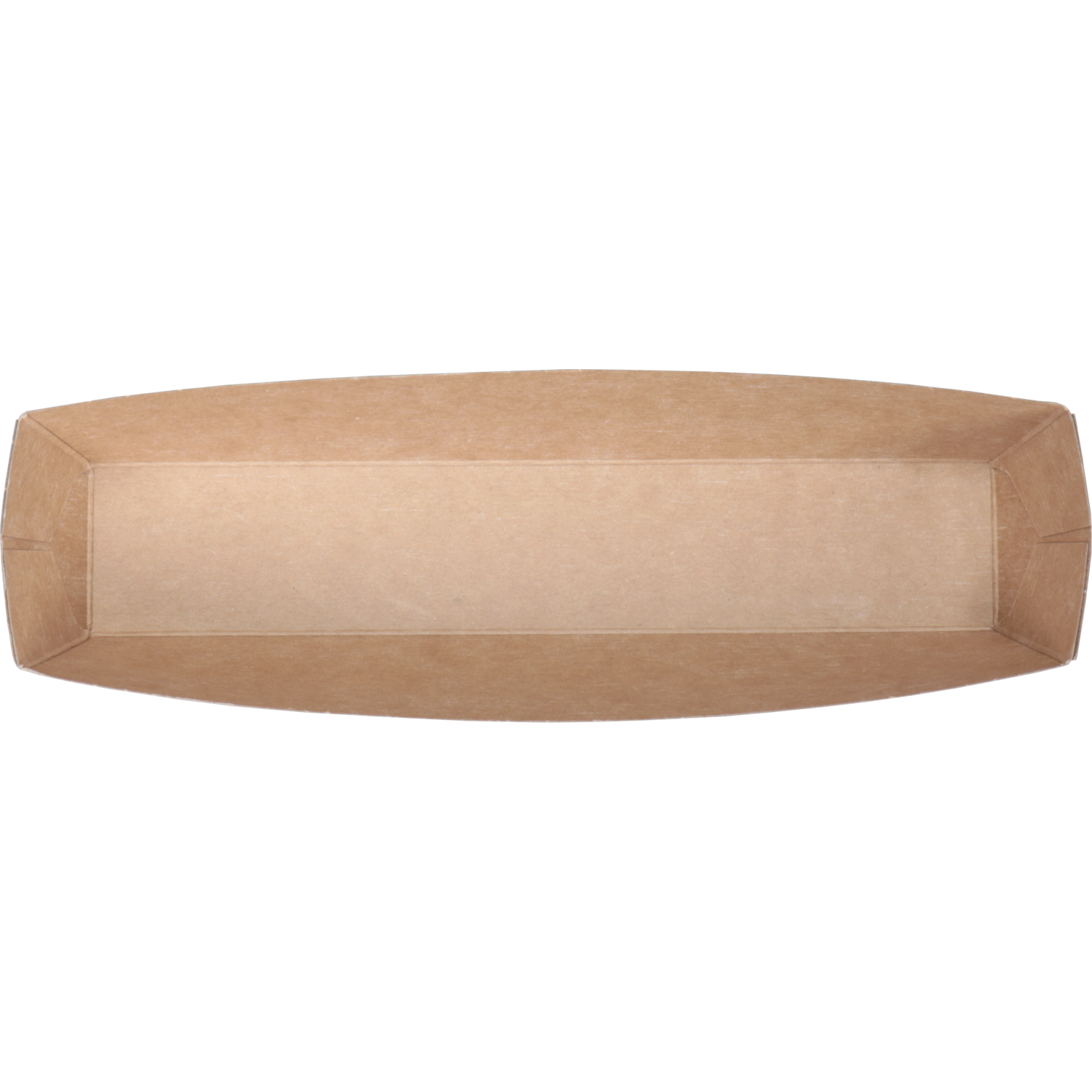 Bak, Karton, A16, snackbak, 185x35x33mm, bruin