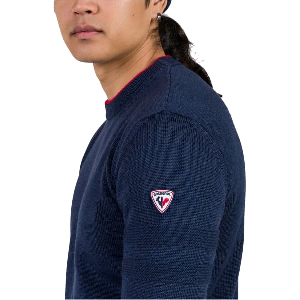 Pull ROSSIGNOL STRIPE RN KNIT DARK NAVY