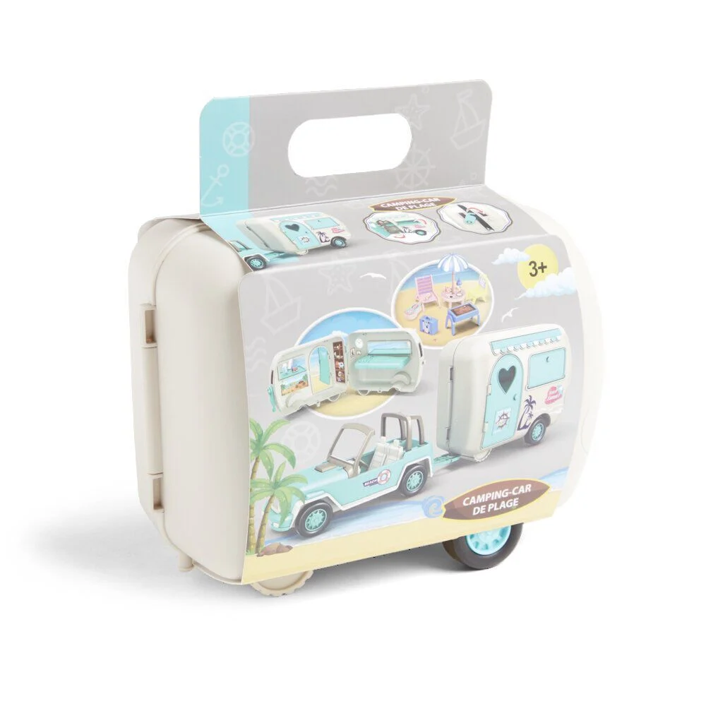 Jeu de camping car de plage