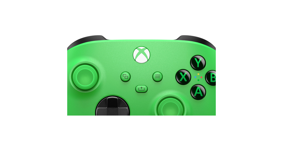 MicrosoftXbox Wireless Controller - Velocity Green  (Groen, Bluetooth)