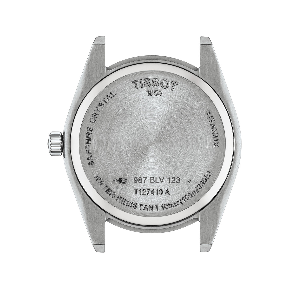 Montre TISSOT T-classic homme bracelet titane