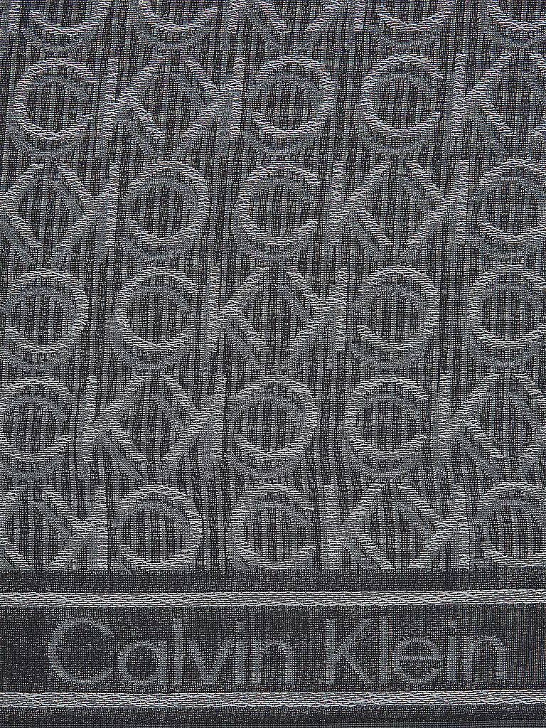 CALVIN KLEIN Schal MONOGRAM schwarz