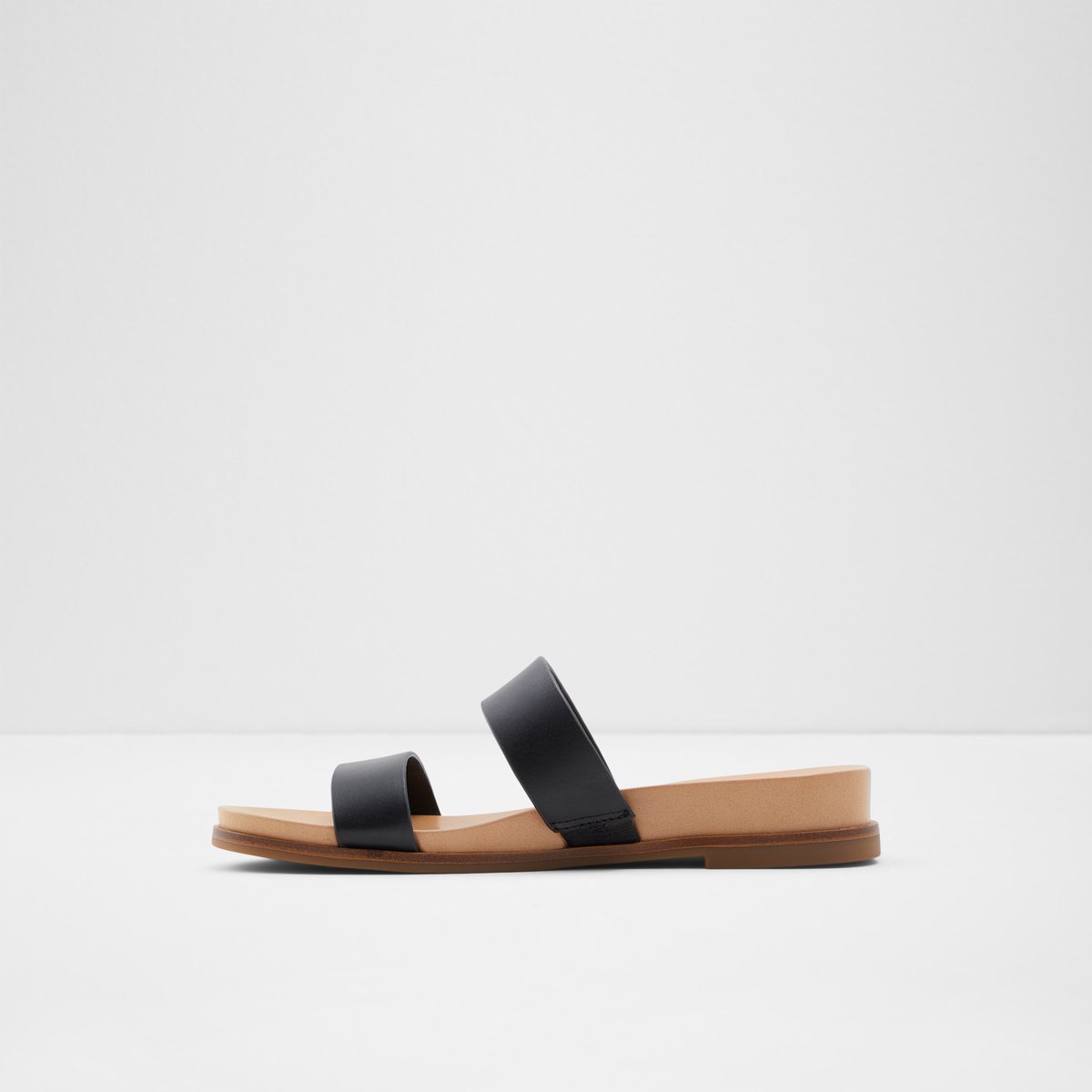 Aliawen Black Women Flat Sandals