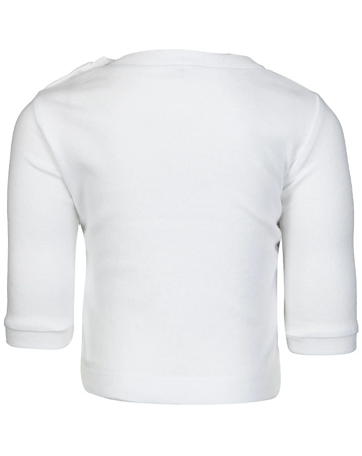 Langarm-Shirt BASIC JACKY in weiß