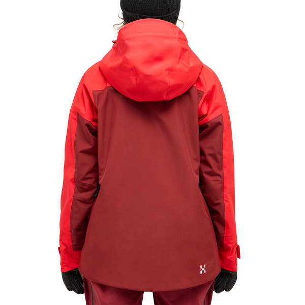 Veste ski de randonnée HAGLÖFS VASSI GTX JACKET W BRIGHT RED/CARMINE RED