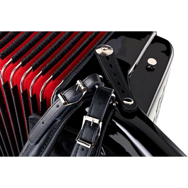 Startone Piano Accordion 120 Black MKII