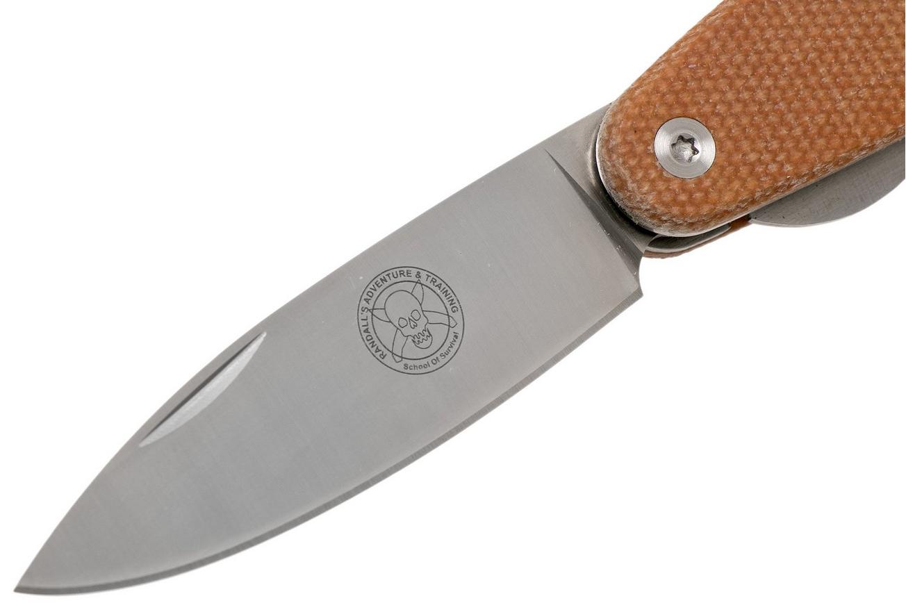 ESEE Churp EE-CH-02 D2, Brown Micarta zakmes
