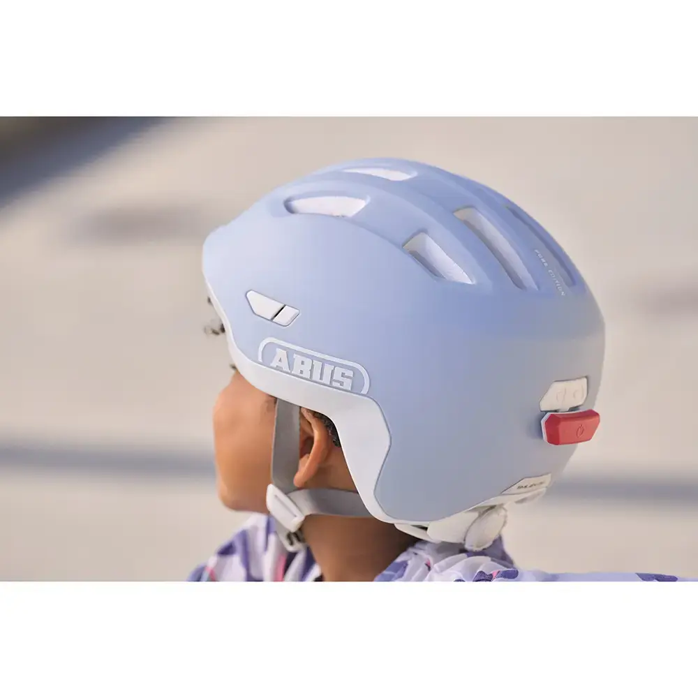 Abus Smiley 3.0 ACE LED Kinder Fietshelm Blauw