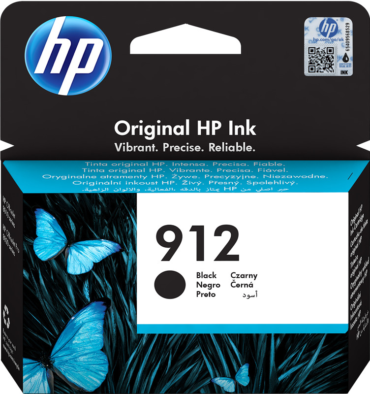 HP 912 Tintenpatrone, schwarz