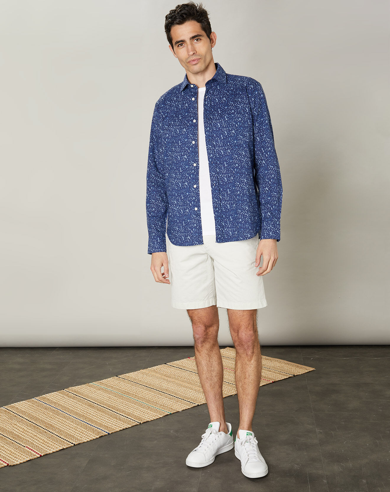 Hartford Chemise regular Paul indigo