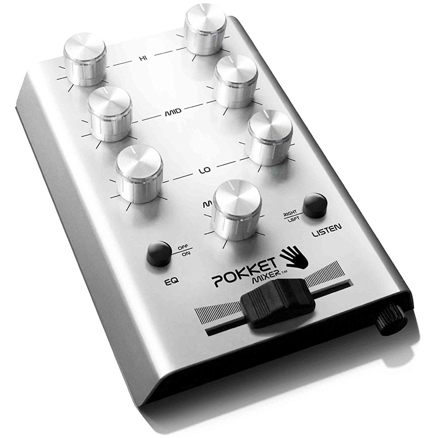 Pokket Pokketmixer DJ mixer zilver