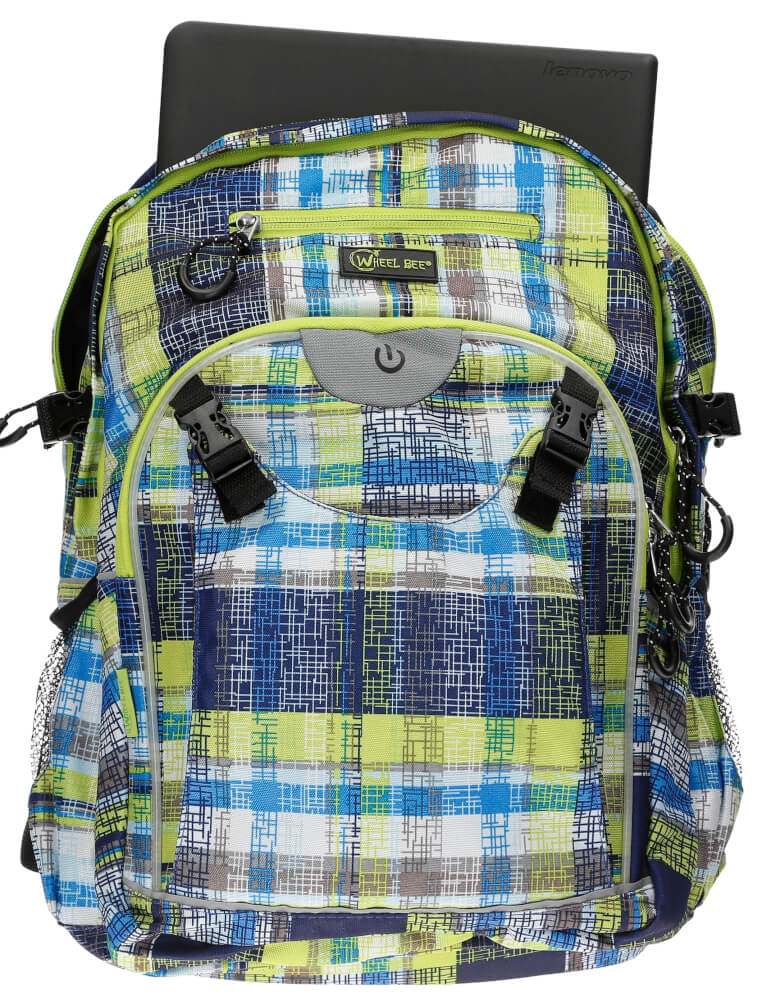 Wheel Bee BACKPACK Generation Z, Design blue/green/white