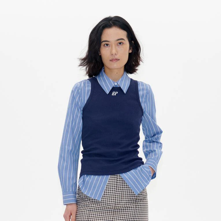 Baum und Pferdgarten  Joly tanktop - Inkling Blue