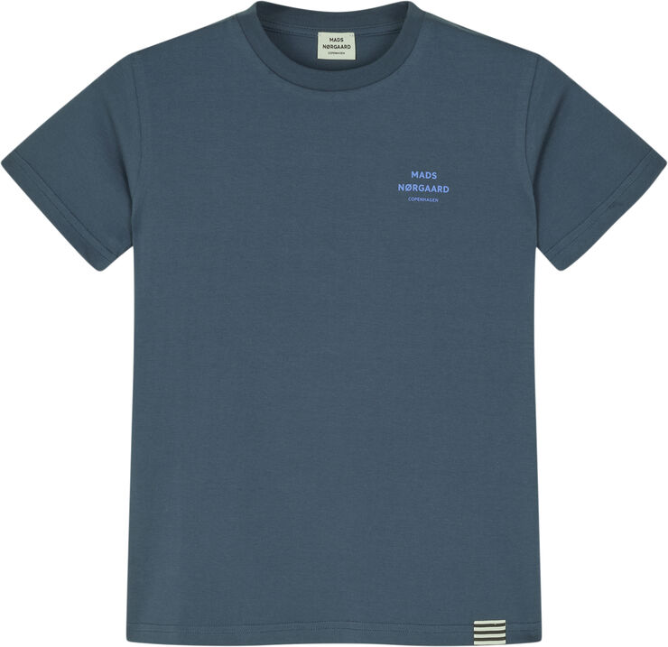 Mads Nørgaard - Copenhagen Printed Tee Thorlino Tee Blå