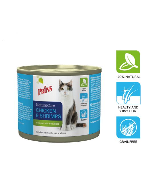 Prins Naturecare Cat 200 g - Kattenvoer