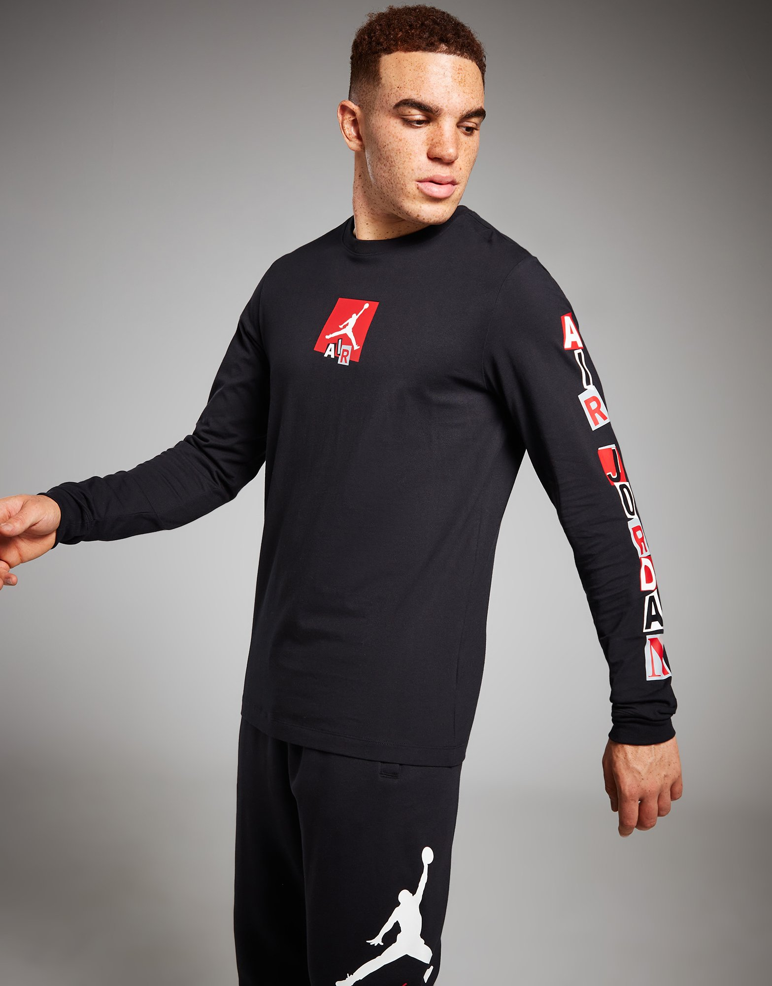 Jordan T-shirt Manches Longues Homme