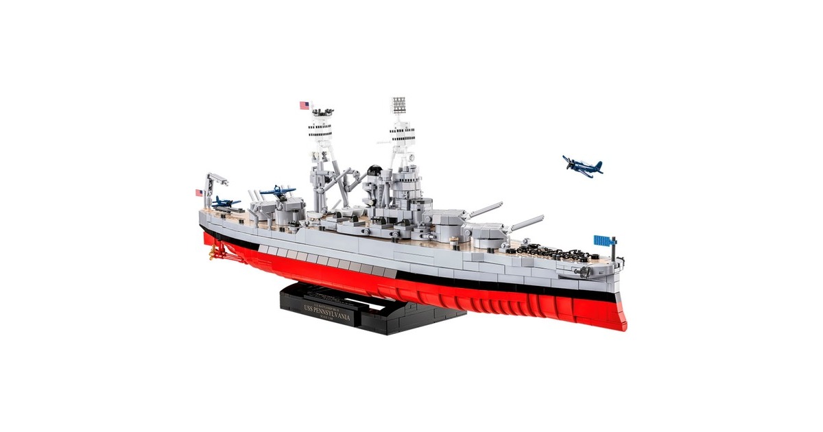 COBIPennsylvania Class Battleship - Executive Edition Constructiespeelgoed  (Schaal 1:300)