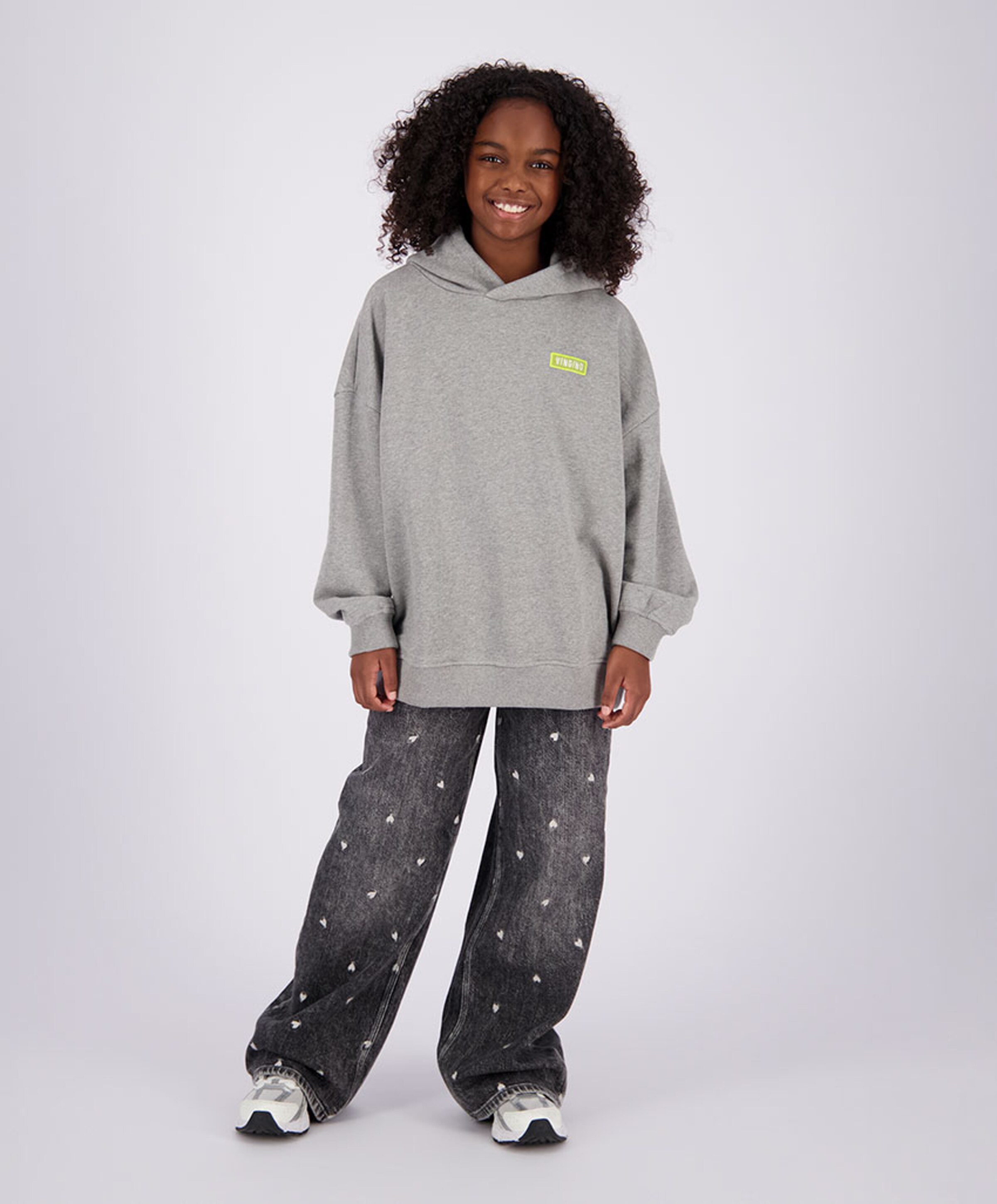 Vingino Meisjes sweater grijs