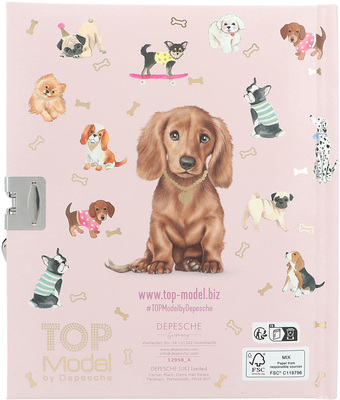 TOPModel Dagbok Kitty And Doggy, Hund