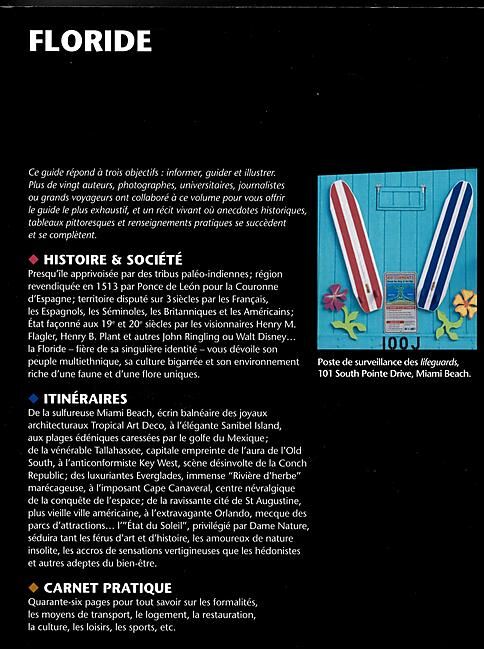 GALLIMARD - FLORIDE BIBLIOTHEQUE DU VOYAGEUR