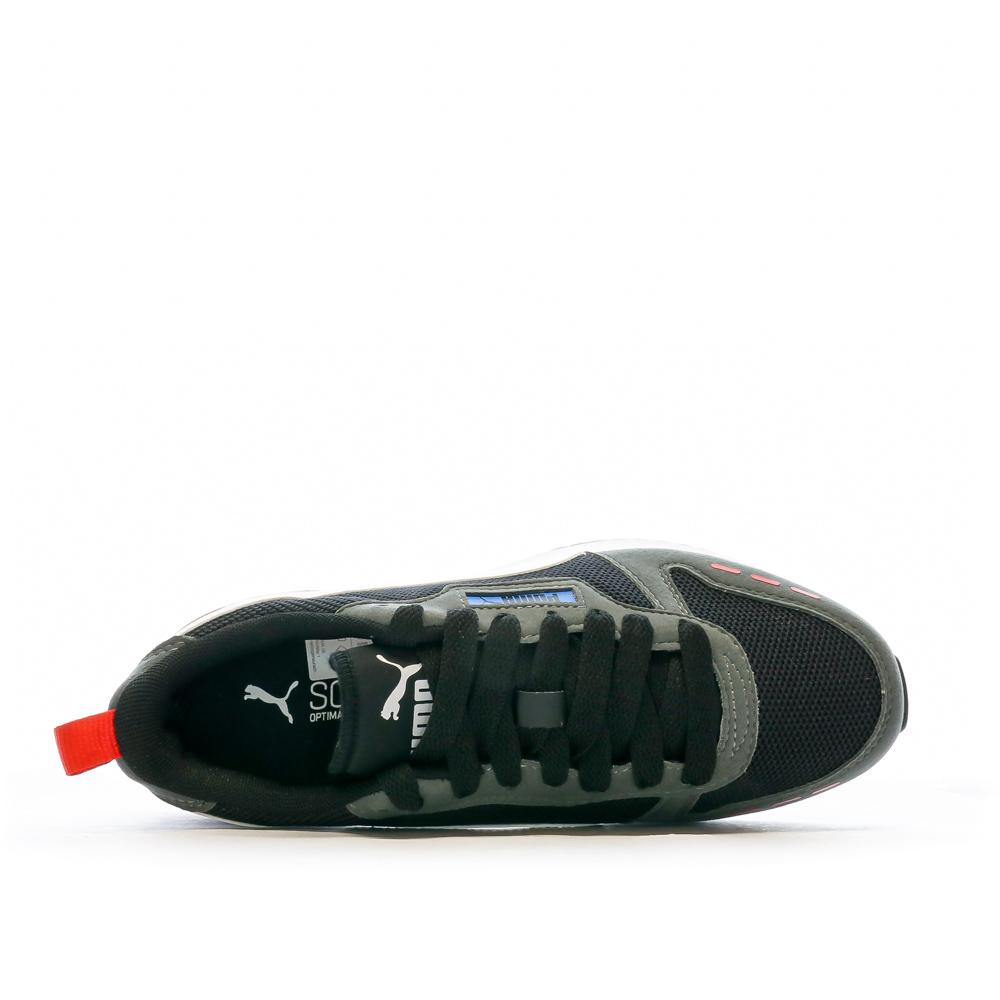 Puma Baskets Grises/Bleu Garçon Puma R78