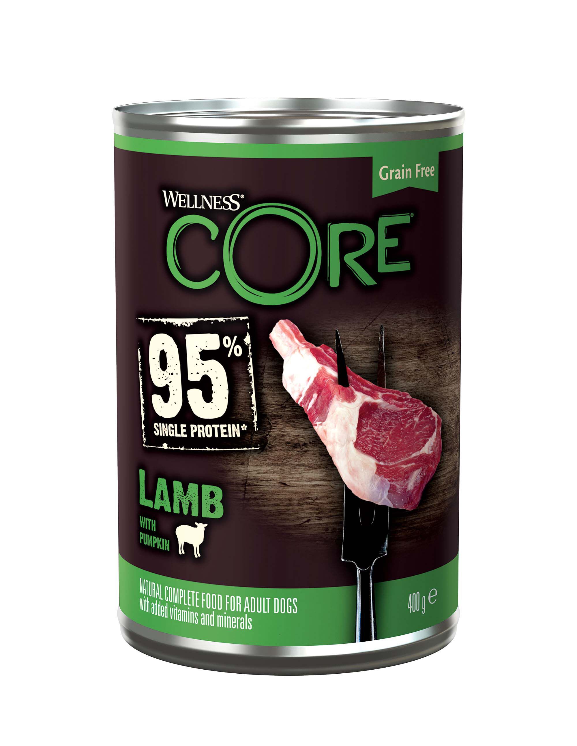 Wellness CORE Adult - Hondenvoer - 400 Gram - lam