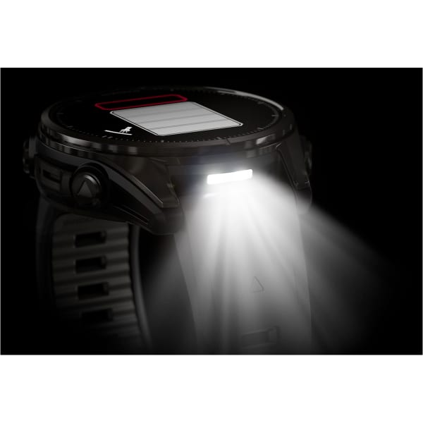Montre cardio GPS GARMIN FENIX 8 AMOLED 43MM SAPPHIRE TITANE TITANE CARBON GREY