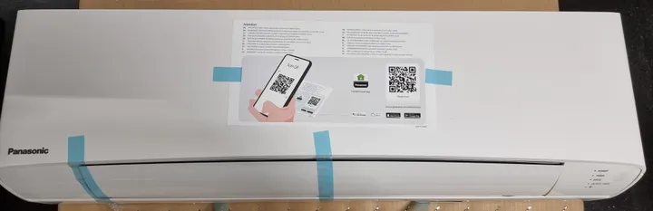 [OUTLET] - Panasonic varmepumpe luft/luft CS-NZ25VKE indedel, SCOP 4,60 A   Med R32 kølemiddel og indbygget cloud control.